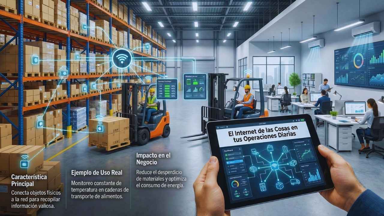 El Internet de las Cosas en tus Operaciones Diarias