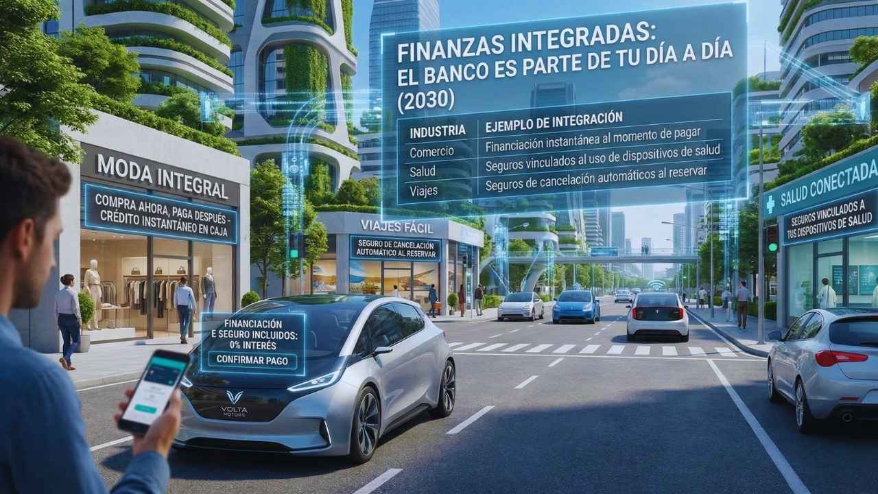 Finanzas integradas en servicios cotidianos