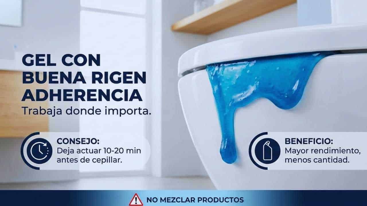 Gel Para Inodoro Con Buena Adherencia