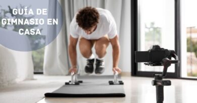 Guía de gimnasio en casa