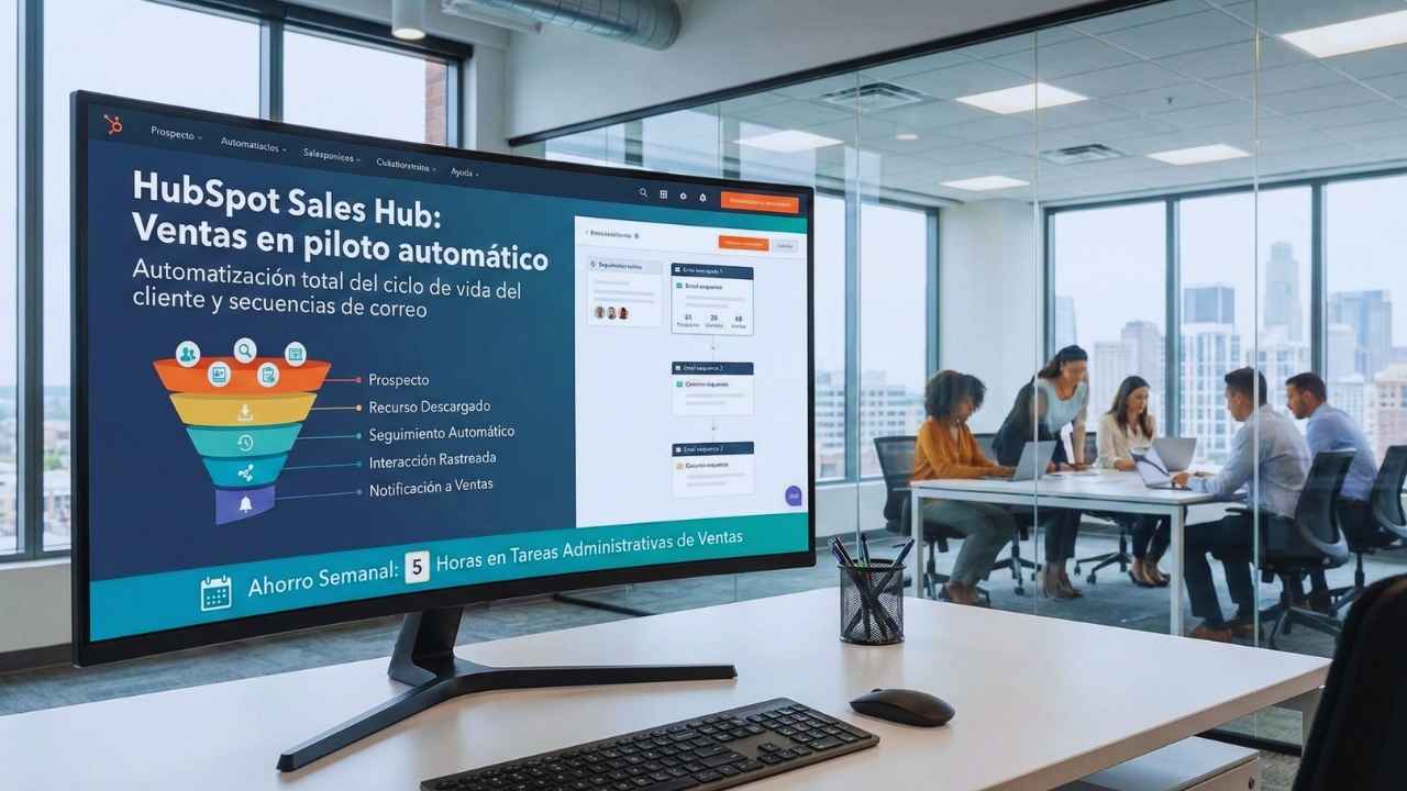HubSpot Sales Hub: Ventas en piloto automático