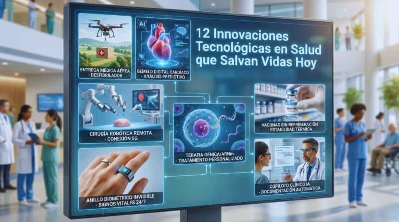 Innovaciones tecnológicas en salud
