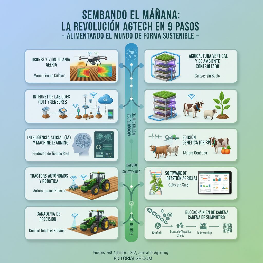 Innovaciones tecnológicas en la agricultura