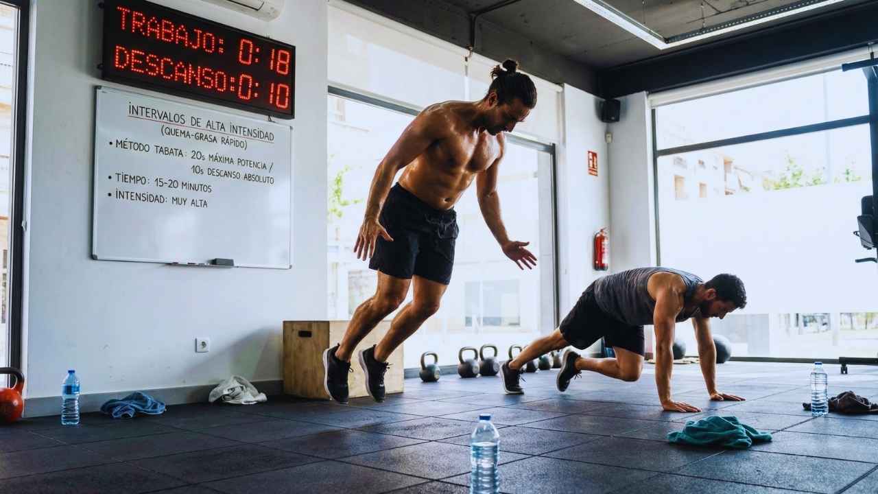 Intervalos de Alta Intensidad (Quema-Grasa Rápido)