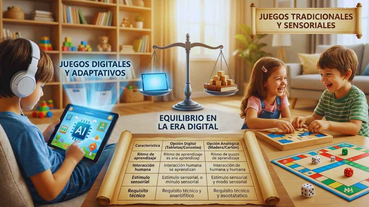 Juegos digitales vs. Juegos tradicionales: Cuál elegir?