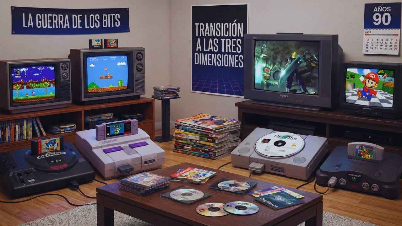 La guerra de los bits y la transición a las tres dimensiones