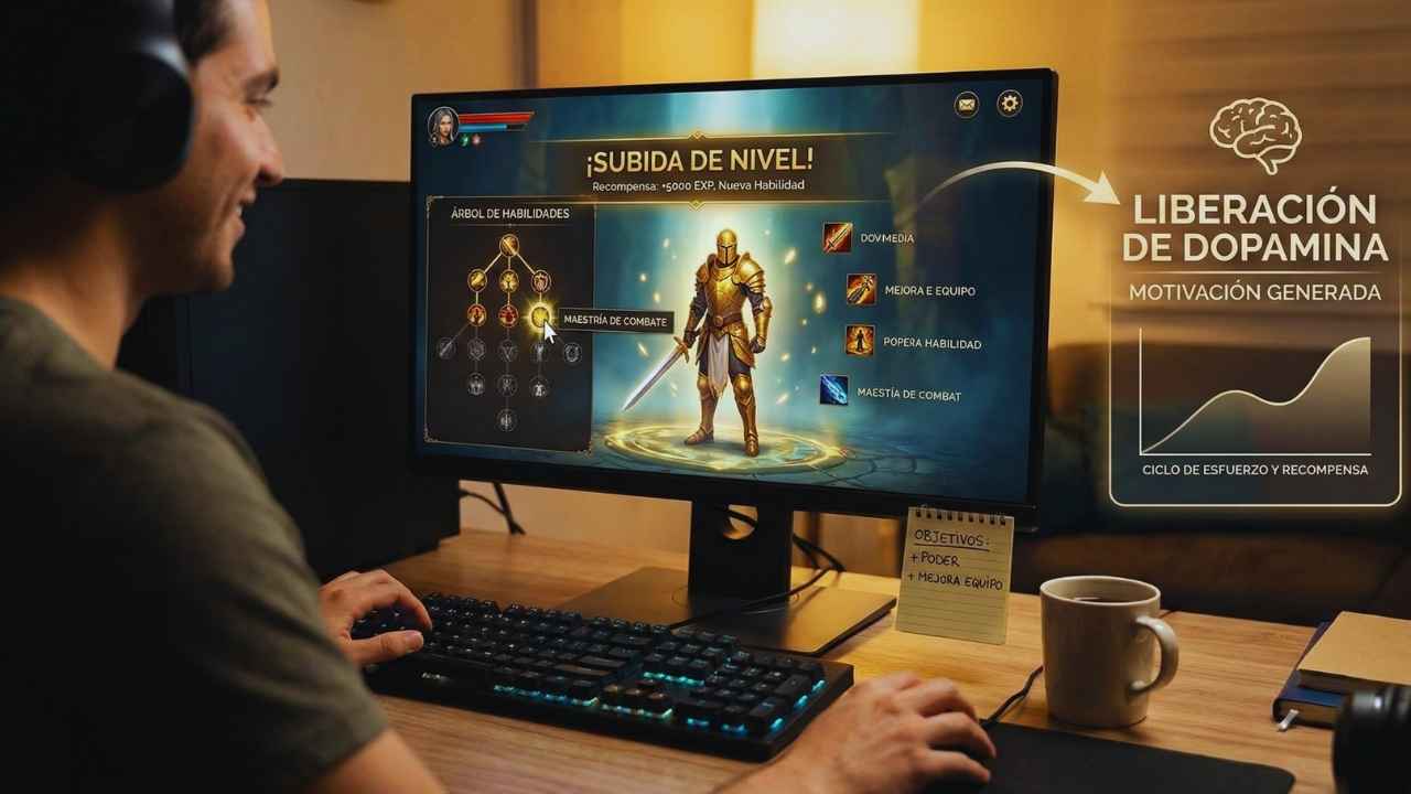 La psicología detrás de la progresión y las mejoras