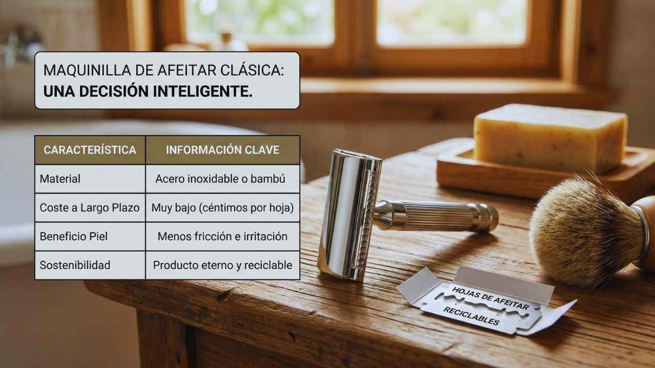 Maquinilla de Afeitar Clásica