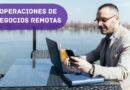 Operaciones de negocios remotas