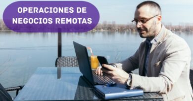 Operaciones de negocios remotas