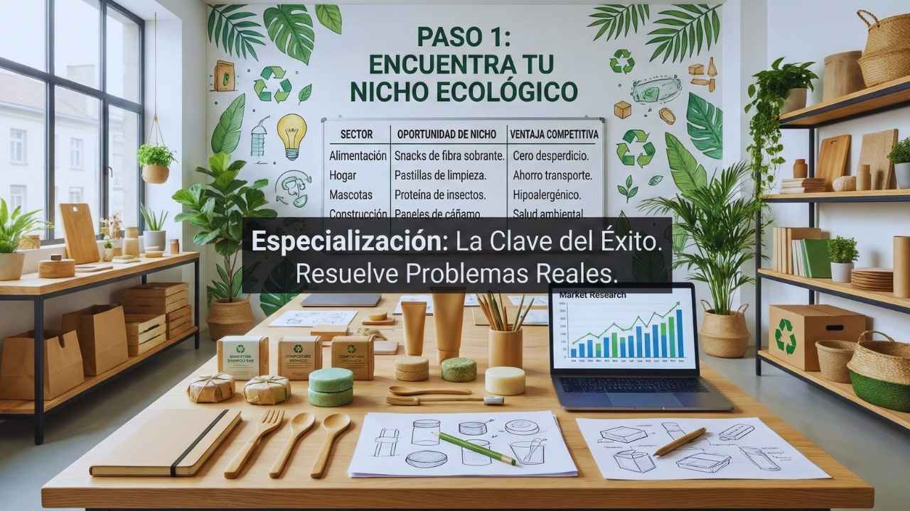 Paso 1: Encuentra tu Nicho en el Negocio de Productos Ecológicos
