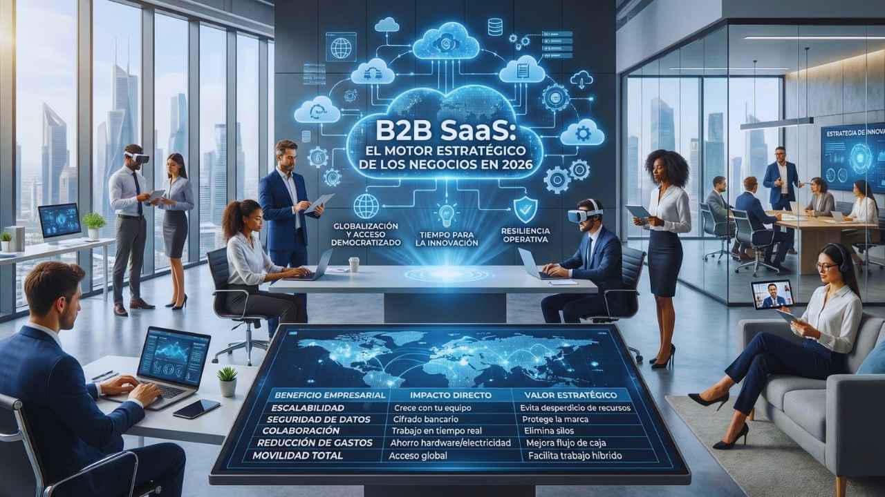 Por qué el B2B SaaS es el motor de los negocios en 2026?