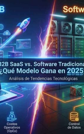 SaaS vs software tradicional