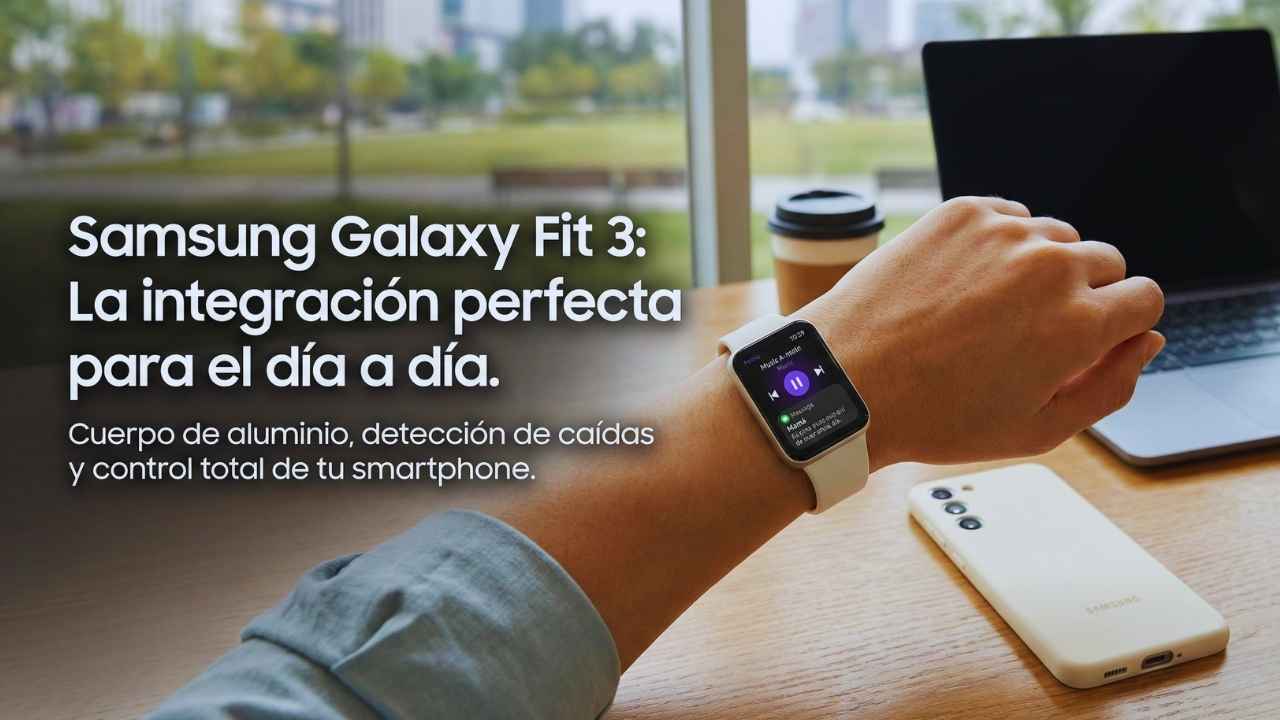 Samsung Galaxy Fit 3: La integración perfecta para el día a día