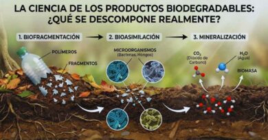 ciencia de los productos biodegradables