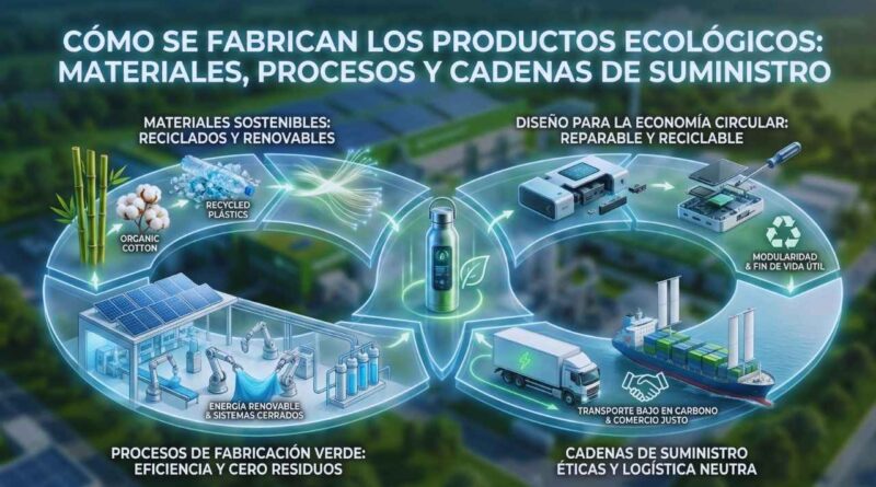 como se fabrican productos ecologicos