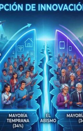 curva de adopción tecnológica