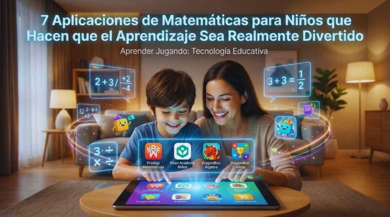 mejores aplicaciones de matemáticas para niños