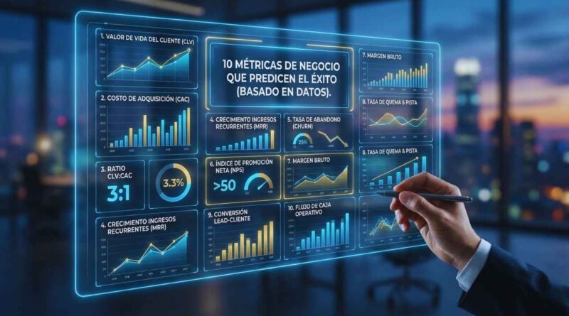 métricas de negocio