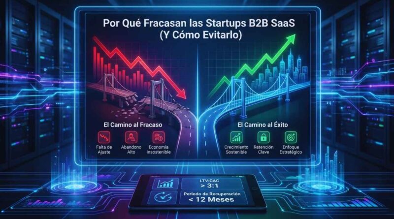 por qué fracasan las startups SaaS B2B