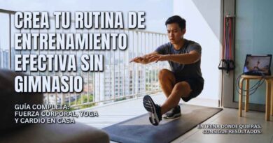 rutina de ejercicios en casa