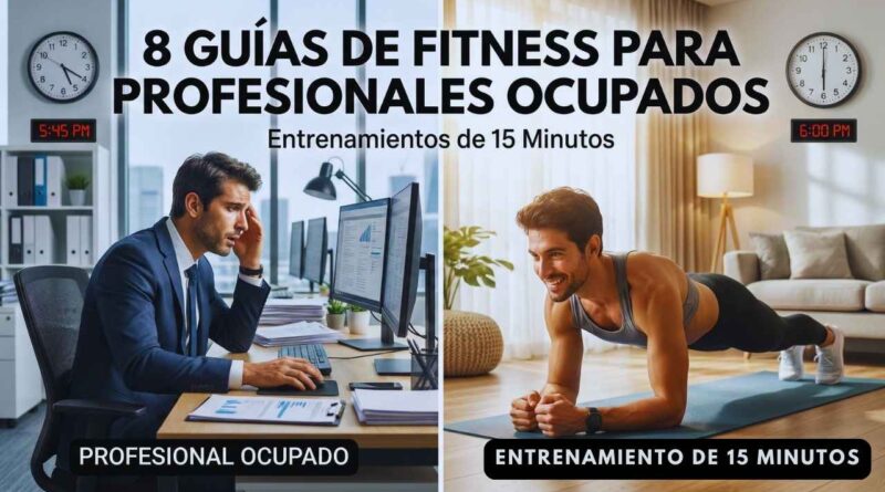 rutinas de ejercicios de 15 minutos