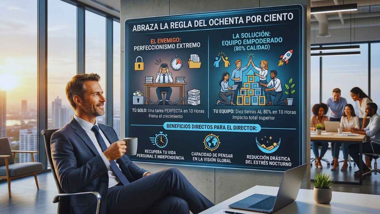 Acepta y abraza la regla del ochenta por ciento