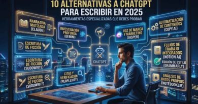 Alternativas a ChatGPT para escribir