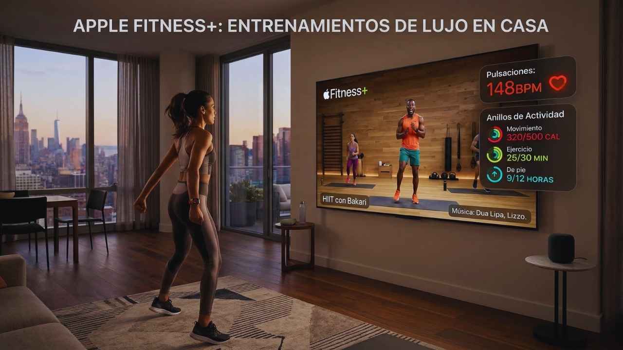 Apple Fitness+: Entrenamientos de lujo en casa