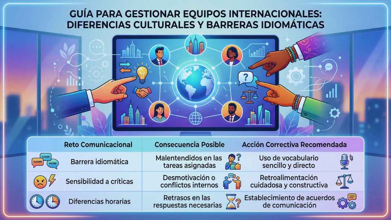 Diferencias culturales y la barrera del idioma