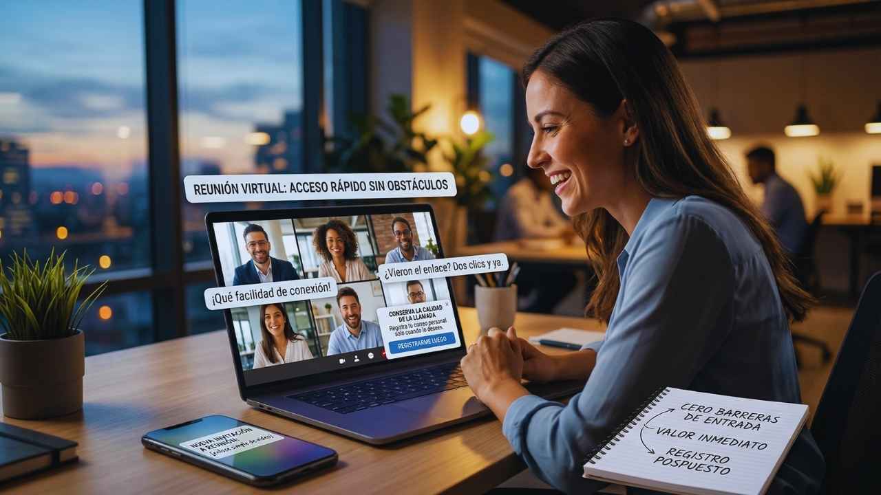 El acceso directo al valor central en Zoom