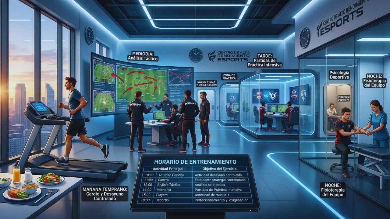 Entrenamientos rigurosos en centros de alto rendimiento