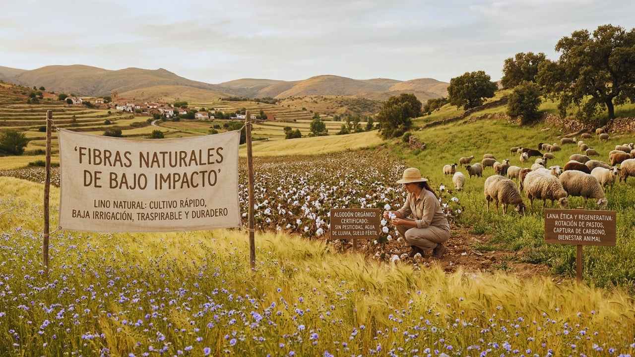 Fibras naturales de bajo impacto