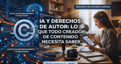 IA y derechos de autor