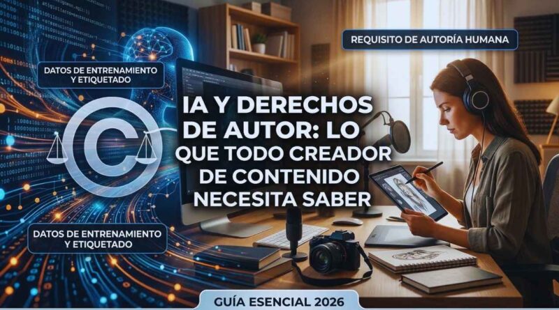 IA y derechos de autor