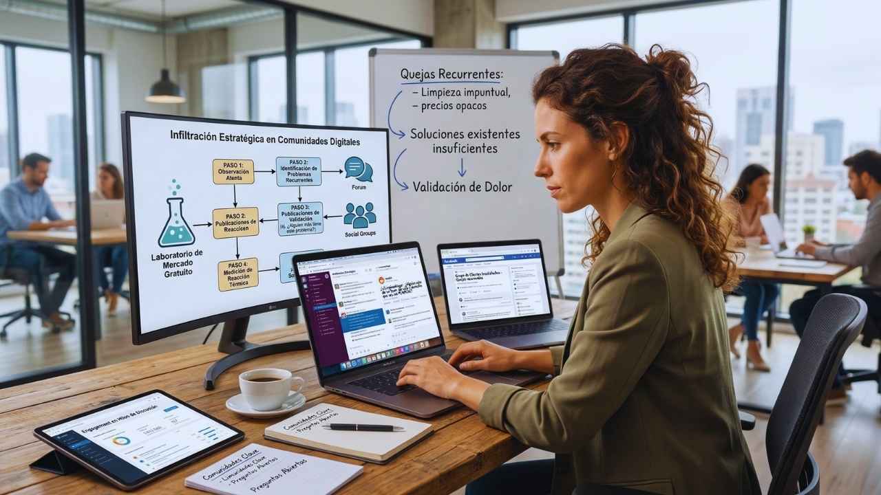 Infiltración estratégica en comunidades digitales