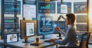 Inteligencia artificial en la creación de contenido