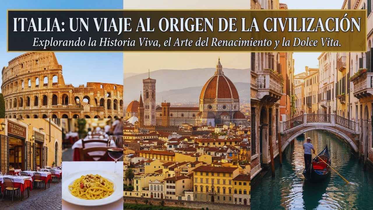 Italia: Un viaje al origen de la civilización