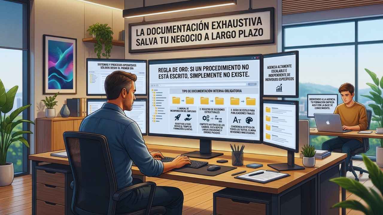 La documentación exhaustiva salva tu negocio a largo plazo