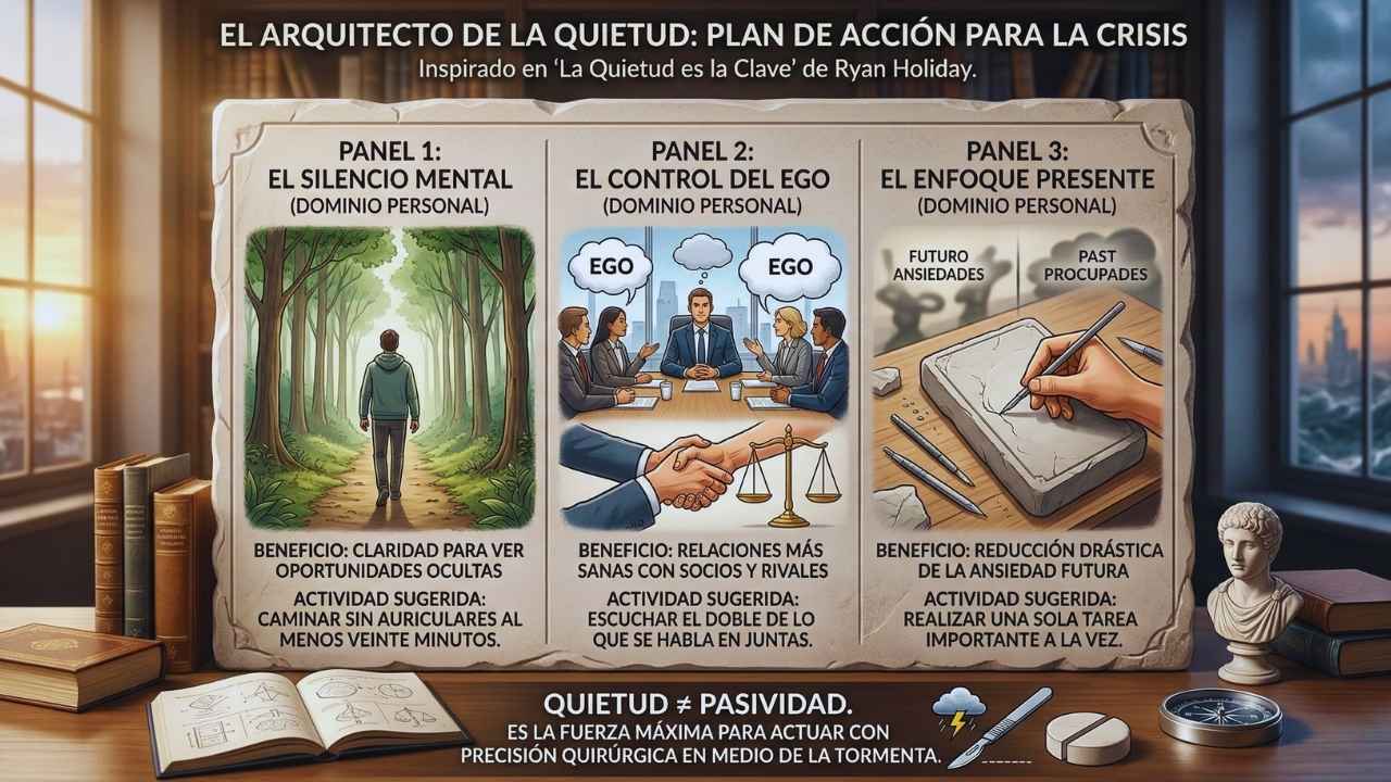 La quietud es la clave de Ryan Holiday