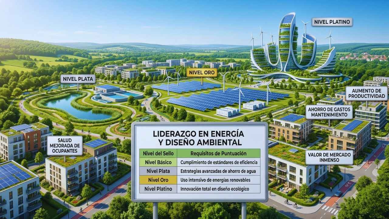Liderazgo en energía y diseño ambiental