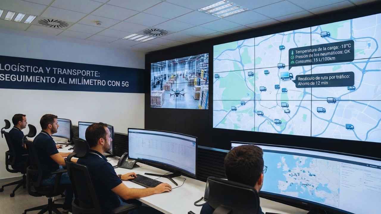 Logística y transporte: Seguimiento al milímetro