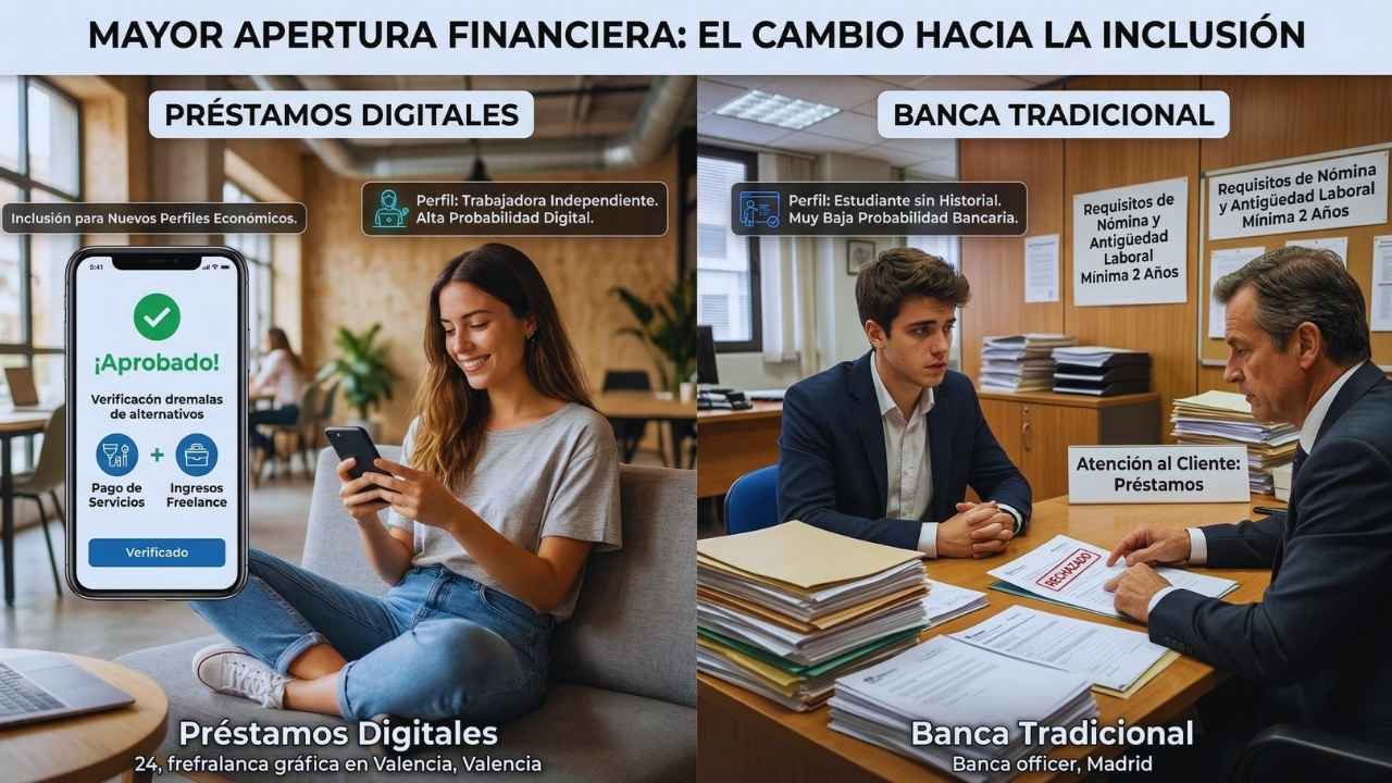 Mayor apertura para diversos perfiles económicos