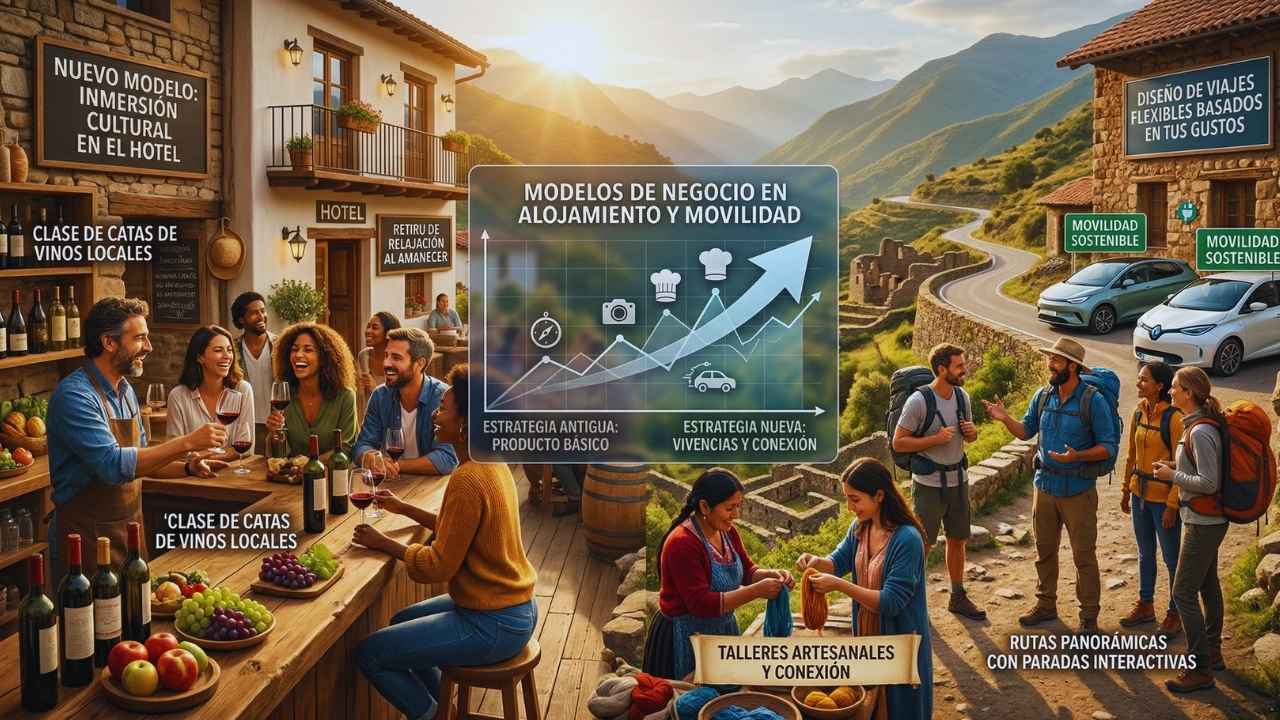 Nuevos modelos de negocio en alojamiento y movilidad