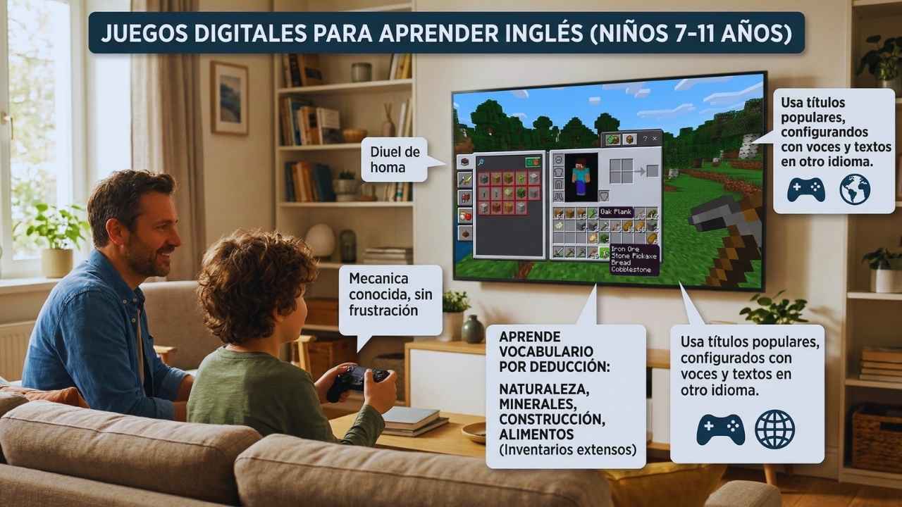 Para niños en primaria (siete a once años)