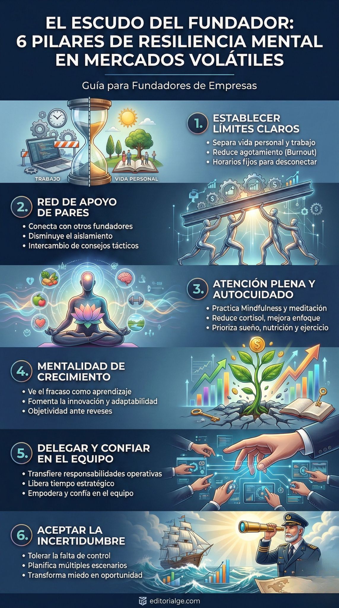 Resiliencia mental para fundadores