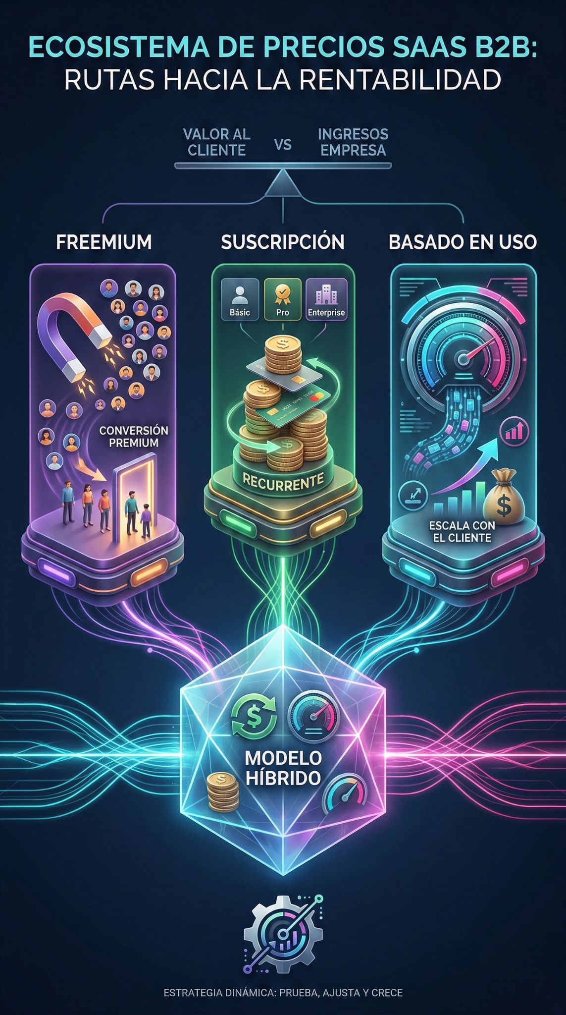 Modelos de precios para SaaS B2B