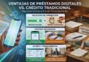 Préstamos en línea vs tradicionales