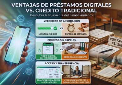 Préstamos en línea vs tradicionales