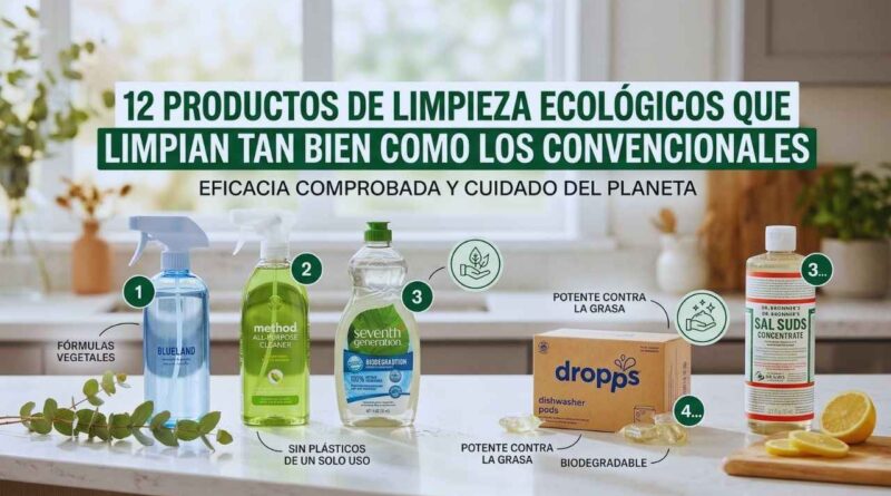 Productos limpieza ecológicos